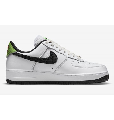 Nike Air Force 1 Low '07 Just Do It Snakeskin White Black