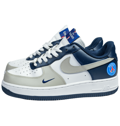 Nike Air Force 1 07 Low Midnight Navy White Light Grey