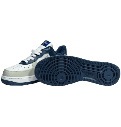 Nike Air Force 1 07 Low Midnight Navy White Light Grey