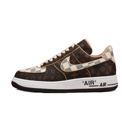 Nike Air Force 1 Louis Vuitton Monogram Brown