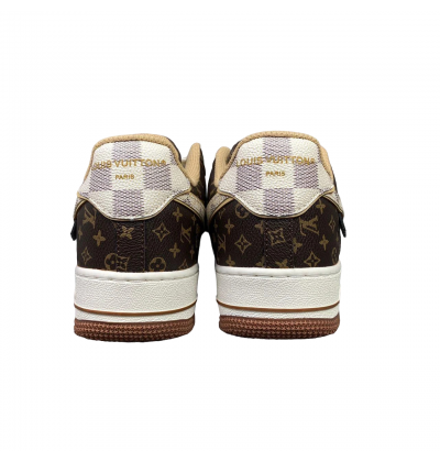 Nike Air Force 1 Louis Vuitton Monogram Brown